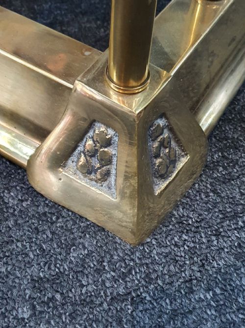 BRASS AND STEEL EXTENDING CLUB FENDER STUDDED LEATHER SEATS EARLY 20THC - ADDITIONAL PHOTO 3
