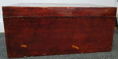 LEATHER COVERED CHINESE TRUNK 19TH CENTURY - ADDITIONAL PHOTO 7