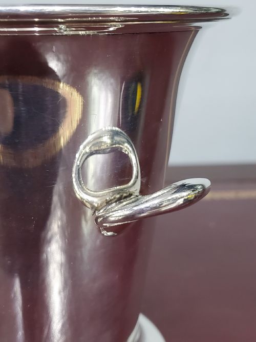 WILLIAM SUCKLING ART DECO SILVER PLATED ICE BUCKET C1930S - ADDITIONAL PHOTO 1