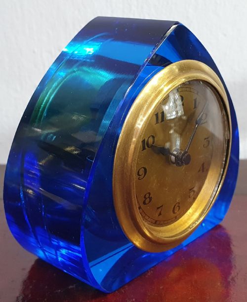 FRENCH TRAVEL CLOCK C1950S - ADDITIONAL PHOTO 2