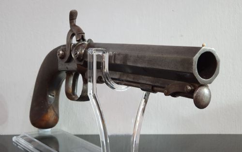 OFFICER'S SIDELOCK PERCUSSION PISTOL ALEXANDER MARTIN OF GLASGOW 19TH CENTURY - ADDITIONAL PHOTO 1
