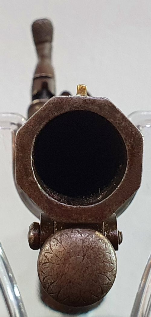 OFFICER'S SIDELOCK PERCUSSION PISTOL ALEXANDER MARTIN OF GLASGOW 19TH CENTURY - ADDITIONAL PHOTO 4