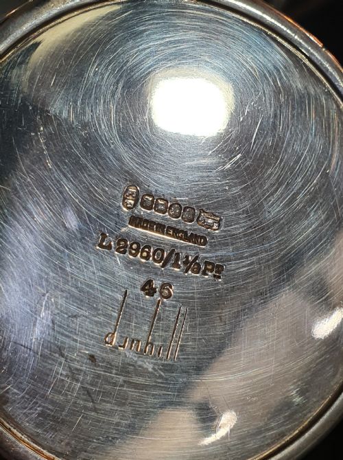 RARE ART DECO SILVER PLATED COCKTAIL SHAKER JAMES DIXON SONS FOR DUNHILL C1930 - ADDITIONAL PHOTO 3