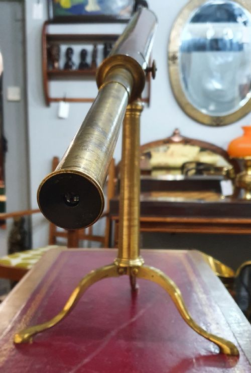 DOLLAND OF LONDON LIBRARY REFRACTING TELESCOPE WITH CASE C1790 - ADDITIONAL PHOTO 2