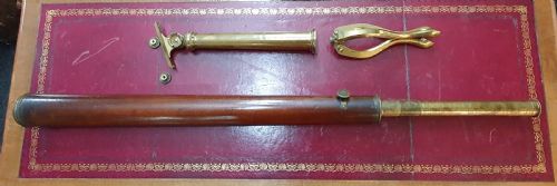 DOLLAND OF LONDON LIBRARY REFRACTING TELESCOPE WITH CASE C1790 - ADDITIONAL PHOTO 11