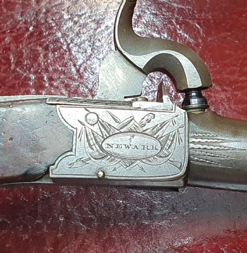 BOXLOCK PERCUSSION POCKET PISTOL BY BARNER AND BOALER NEWARK MID 19TH CENTURY - ADDITIONAL PHOTO 8