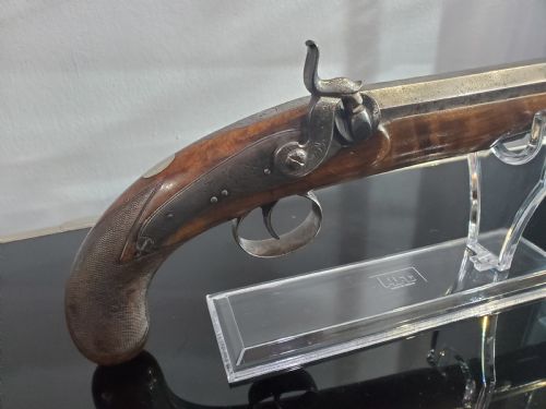 LIGHT DRAGOONS PERCUSSION HOLSTER PISTOL MID 19TH CENTURY - ADDITIONAL PHOTO 1