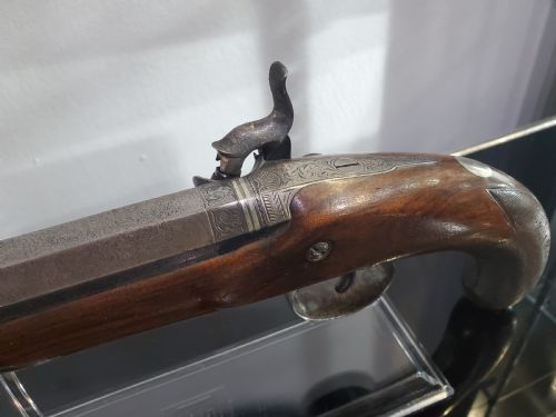 LIGHT DRAGOONS PERCUSSION HOLSTER PISTOL MID 19TH CENTURY - ADDITIONAL PHOTO 7