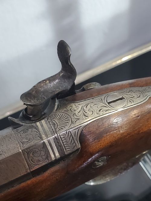 LIGHT DRAGOONS PERCUSSION HOLSTER PISTOL MID 19TH CENTURY - ADDITIONAL PHOTO 8