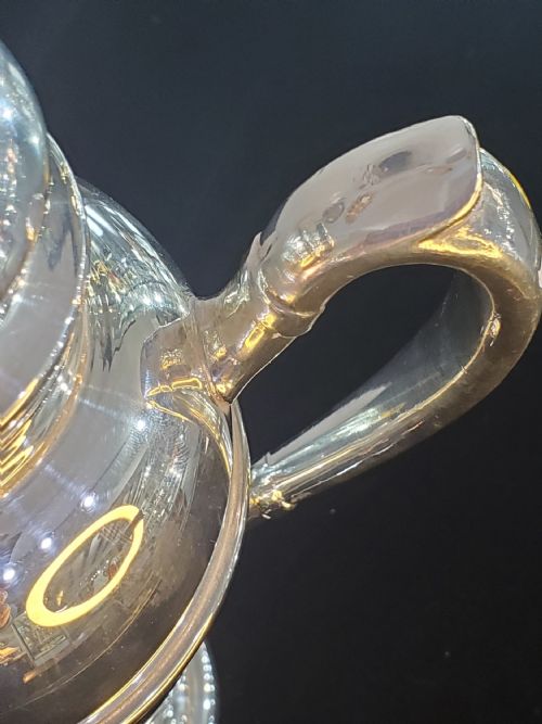CANADIAN ART DECO SILVER PLATED COCKTAIL SHAKER C1930 - ADDITIONAL PHOTO 6