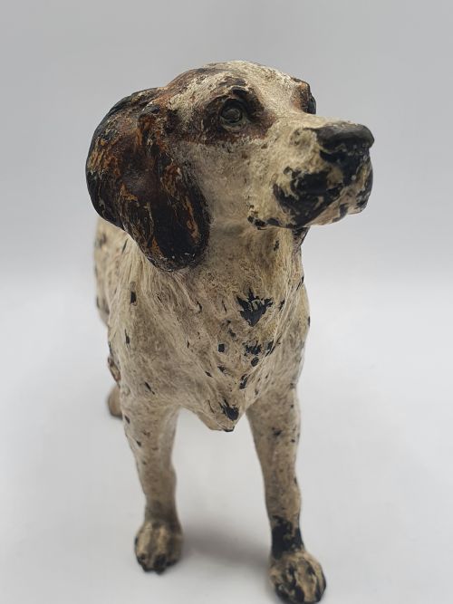 AUSTRIAN COLD PAINTED BRONZE SPANIEL DOG C1910 - ADDITIONAL PHOTO 6