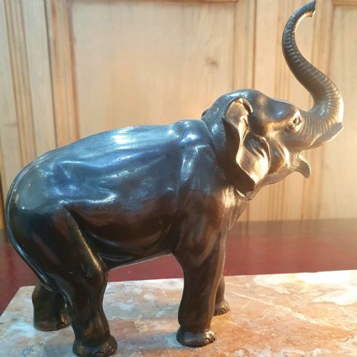 FRENCH ART DECO ELEPHANT MOOD LAMP C192030S - ADDITIONAL PHOTO 7