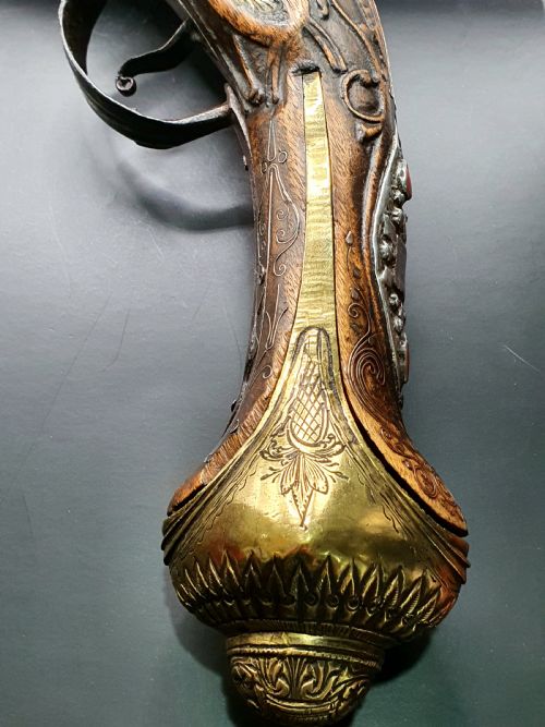 OTTOMAN FLINTLOCK HOLSTER PISTOL LATE 18TH CENTURY - ADDITIONAL PHOTO 2