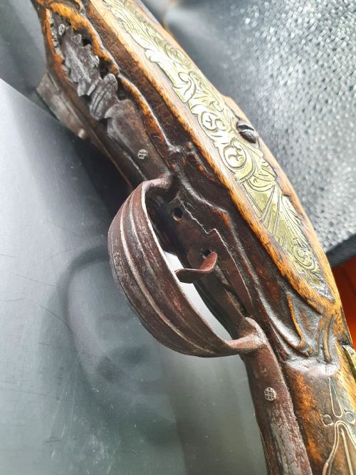 OTTOMAN FLINTLOCK HOLSTER PISTOL LATE 18TH CENTURY - ADDITIONAL PHOTO 7