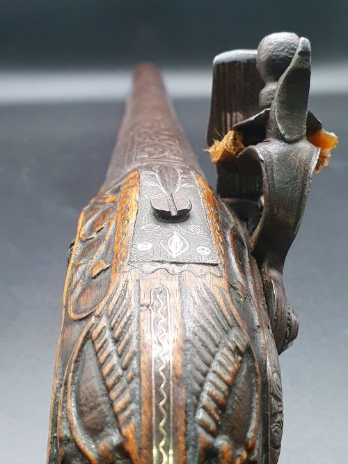OTTOMAN FLINTLOCK HOLSTER PISTOL LATE 18TH CENTURY - ADDITIONAL PHOTO 9