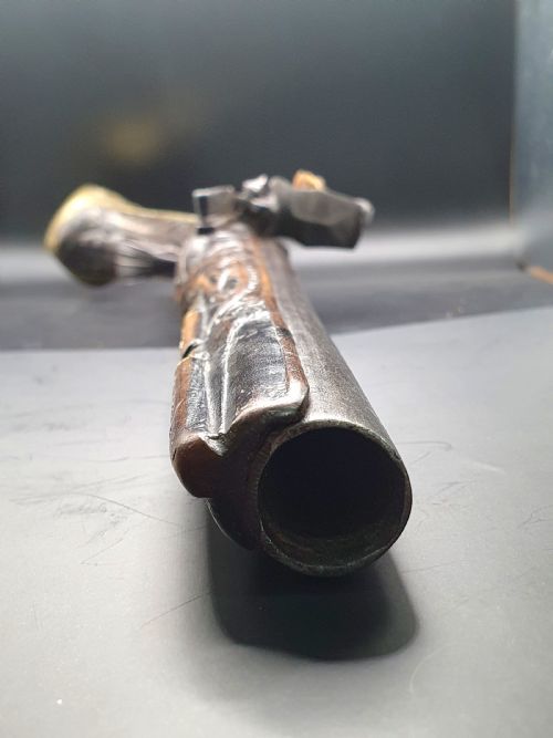 OTTOMAN FLINTLOCK HOLSTER PISTOL LATE 18TH CENTURY - ADDITIONAL PHOTO 15