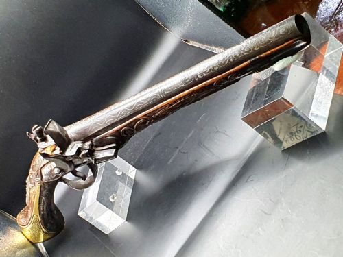 OTTOMAN FLINTLOCK HOLSTER PISTOL LATE 18TH CENTURY - ADDITIONAL PHOTO 18