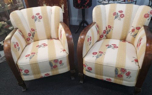 PAIR SCANDINAVIAN ART DECO BENTWOOD CHAIRS C1930 - ADDITIONAL PHOTO 1