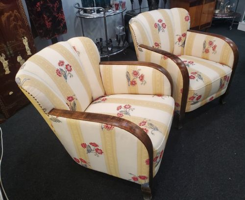 PAIR SCANDINAVIAN ART DECO BENTWOOD CHAIRS C1930 - ADDITIONAL PHOTO 3