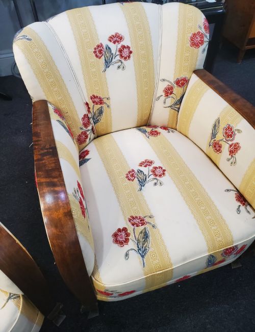 PAIR SCANDINAVIAN ART DECO BENTWOOD CHAIRS C1930 - ADDITIONAL PHOTO 6