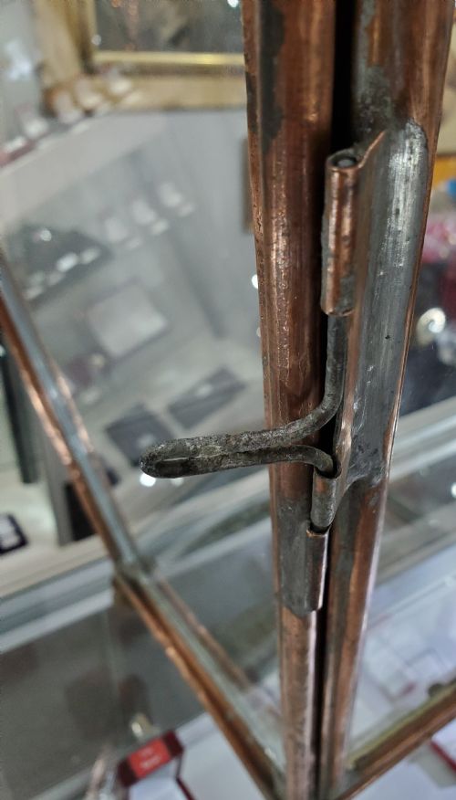 PAIR LATE VICTORIAN COPPER LANTERNS CHELSEA C1900 - ADDITIONAL PHOTO 3