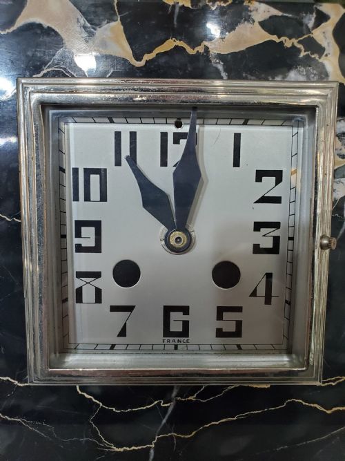 FRENCH ART DECO PANTHER CLOCK C1930 - ADDITIONAL PHOTO 7