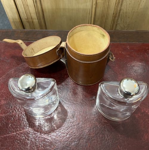 VINTAGE HIPHUNTING FLASKS C1930 - ADDITIONAL PHOTO 1