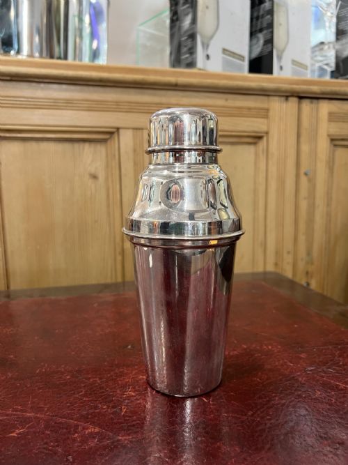 art deco silver plated cocktail shaker c1930s - CATEGORY: ANTIQUE SILVER - DATED 1930