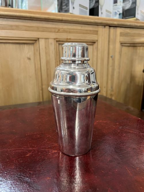 MAPPIN WEBB SILVER PLATED COCKTAIL SHAKER C1930S - ADDITIONAL PHOTO 1