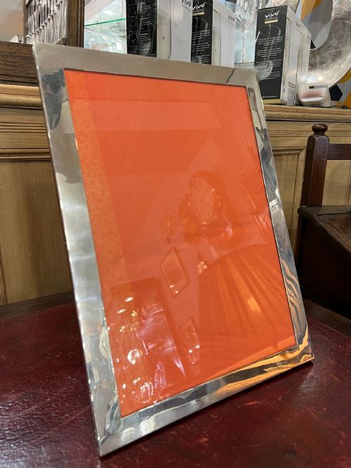 a very large silver photo frame birmingham 1923 - CATEGORY: ANTIQUE SILVER - DATED 1920