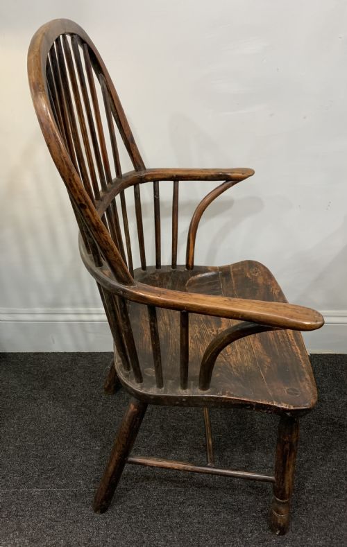WINDSOR ELM CHAIR C1840 - ADDITIONAL PHOTO 1