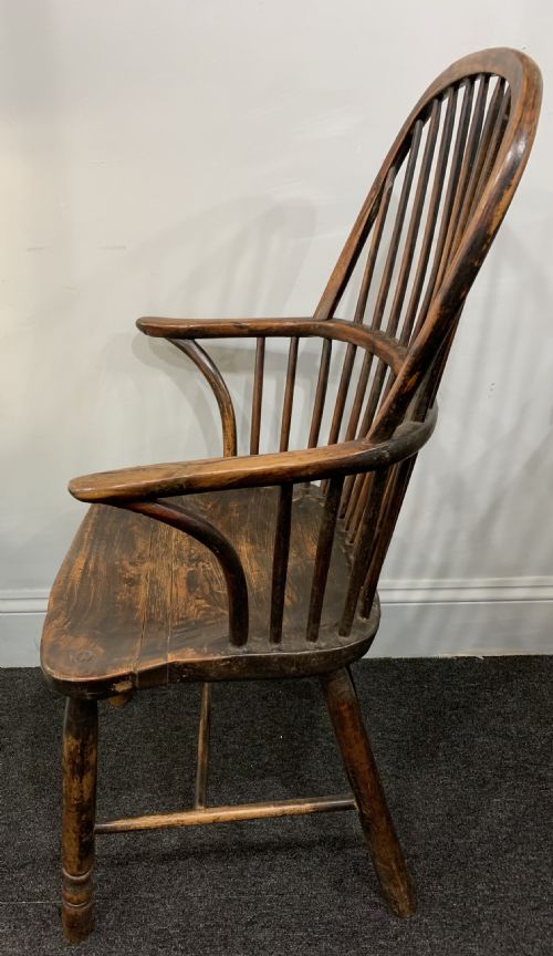 WINDSOR ELM CHAIR C1840 - ADDITIONAL PHOTO 3