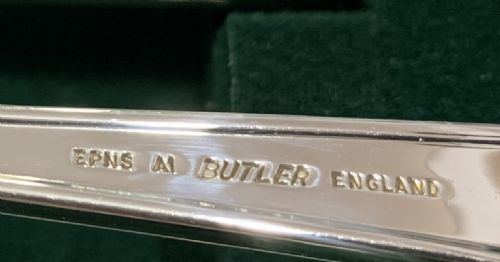 ART DECO 12 SETTINGS 127 PIECE BUTLER CANTEEN SILVER PLATED CUTLERY 1937 - ADDITIONAL PHOTO 6