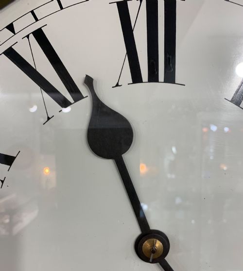 LARGE 14 FUSEE WALL CLOCK FULLY SERVICED 12 MONTHS WARRANTY - ADDITIONAL PHOTO 5