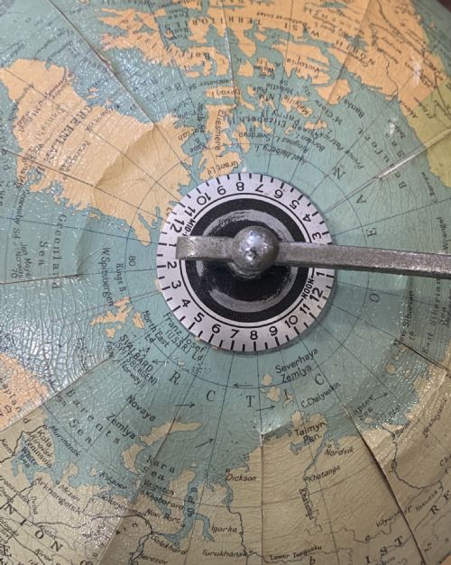 ART DECO ERA PHILIPS' CHALLENGE WORLD GLOBE C1920S - ADDITIONAL PHOTO 3