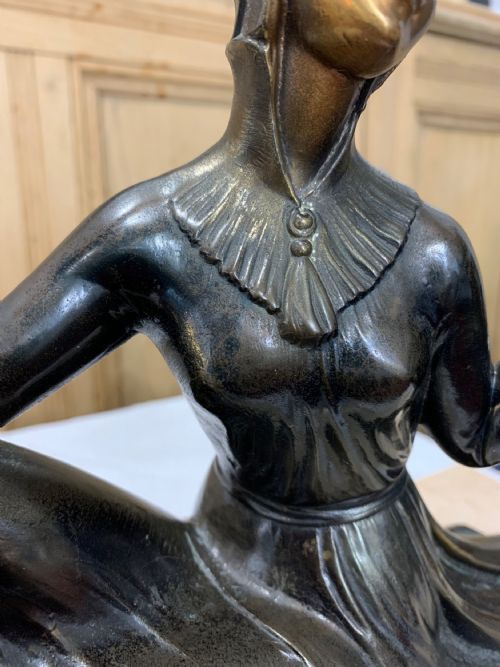 FRENCH ART DECO SCULPTURE C192030 BY ENRIQUE MOLINSBALLESTE - ADDITIONAL PHOTO 6