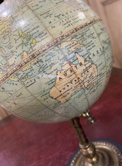 PHILLIPS WORLD GLOBE C1910 PREIRELAND PARTITION 1921 - ADDITIONAL PHOTO 3