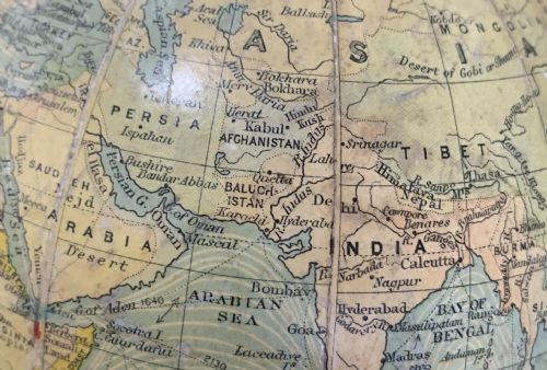 PHILLIPS WORLD GLOBE C1910 PREIRELAND PARTITION 1921 - ADDITIONAL PHOTO 6