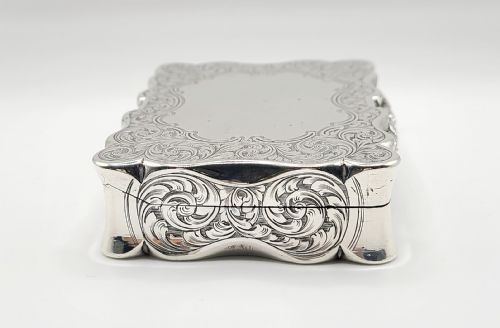 VICTORIAN SILVER TABLE SNUFF BOX BY DAVID PETTIFER - ADDITIONAL PHOTO 7