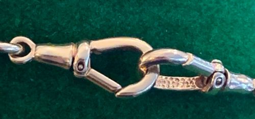 ANTIQUE ROSE GOLD ALBERT CHAIN TBAR - ADDITIONAL PHOTO 1