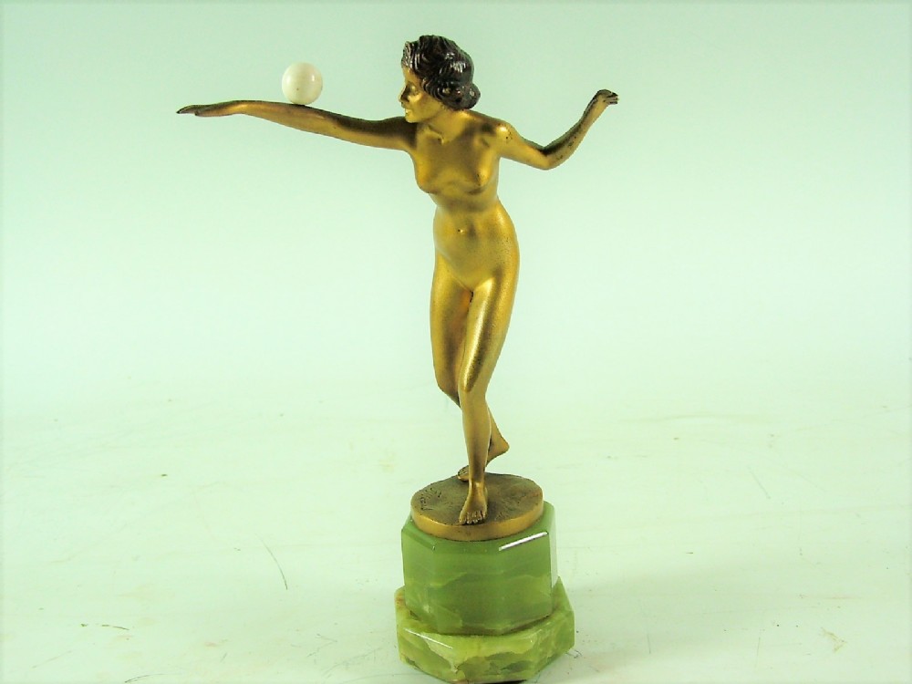 Iffland, Superb German Art Nouveau Bronze by Franz Iffland c1910