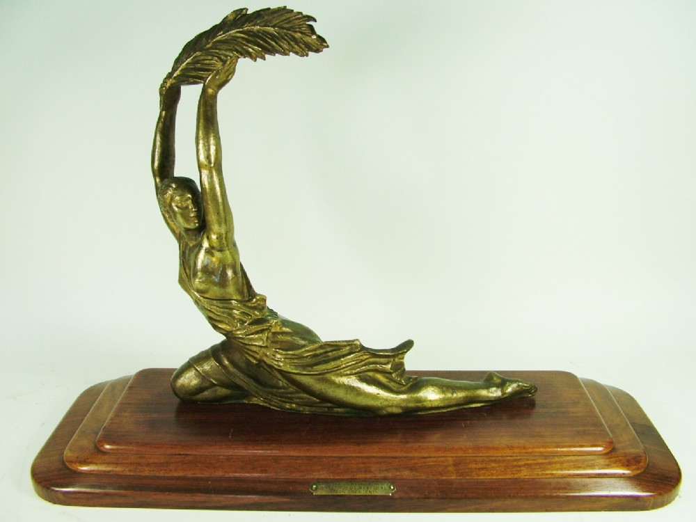 Le Faguays, French Art Deco Bronze 