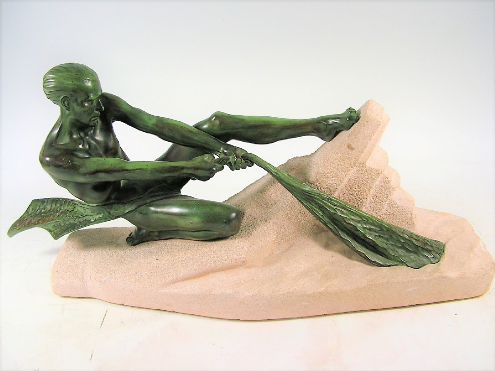 Le Verrier, French Art Deco Sculpture c1925