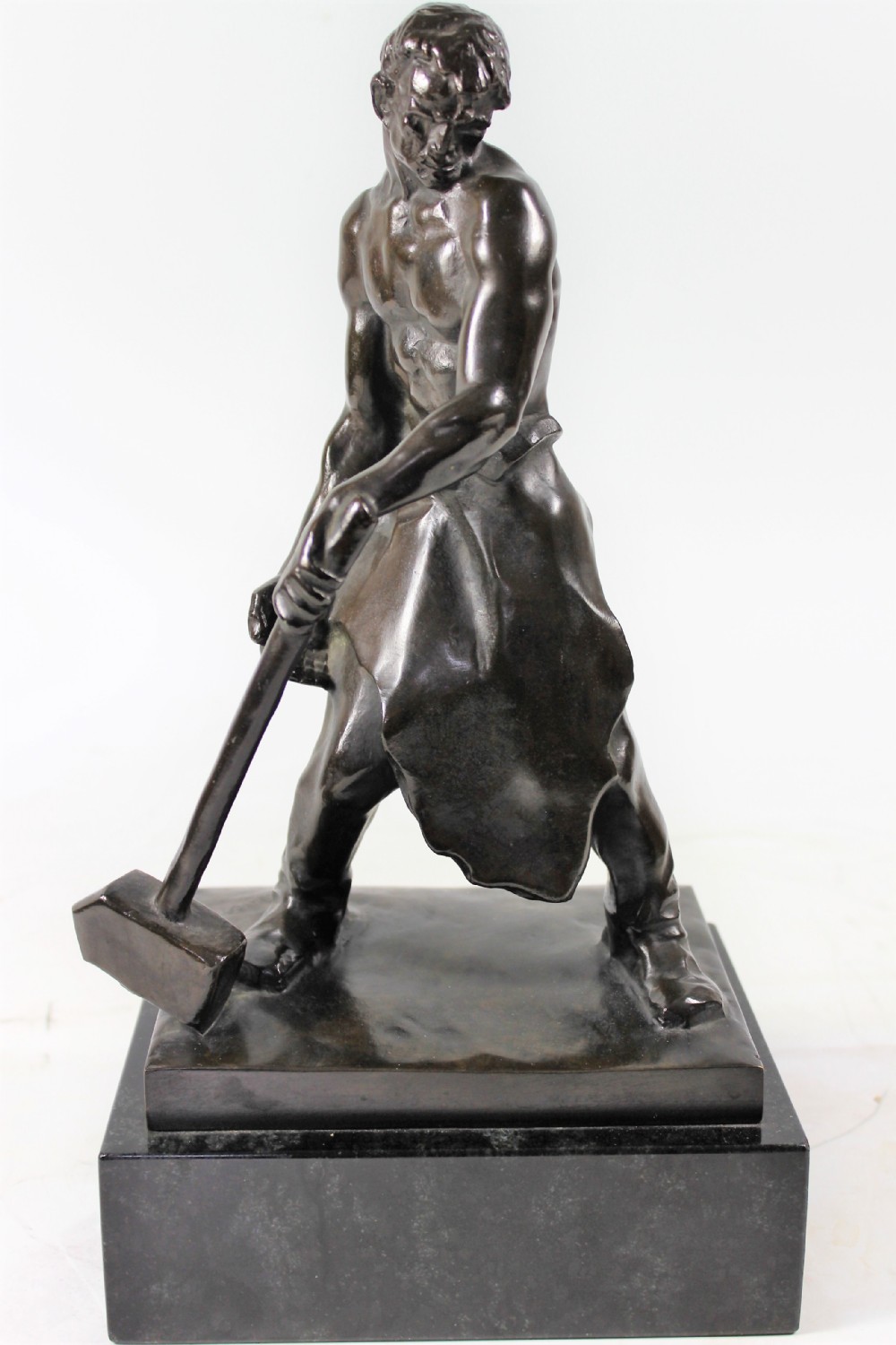 Large German Art Deco Period Bronze Signed Bayer c1930s