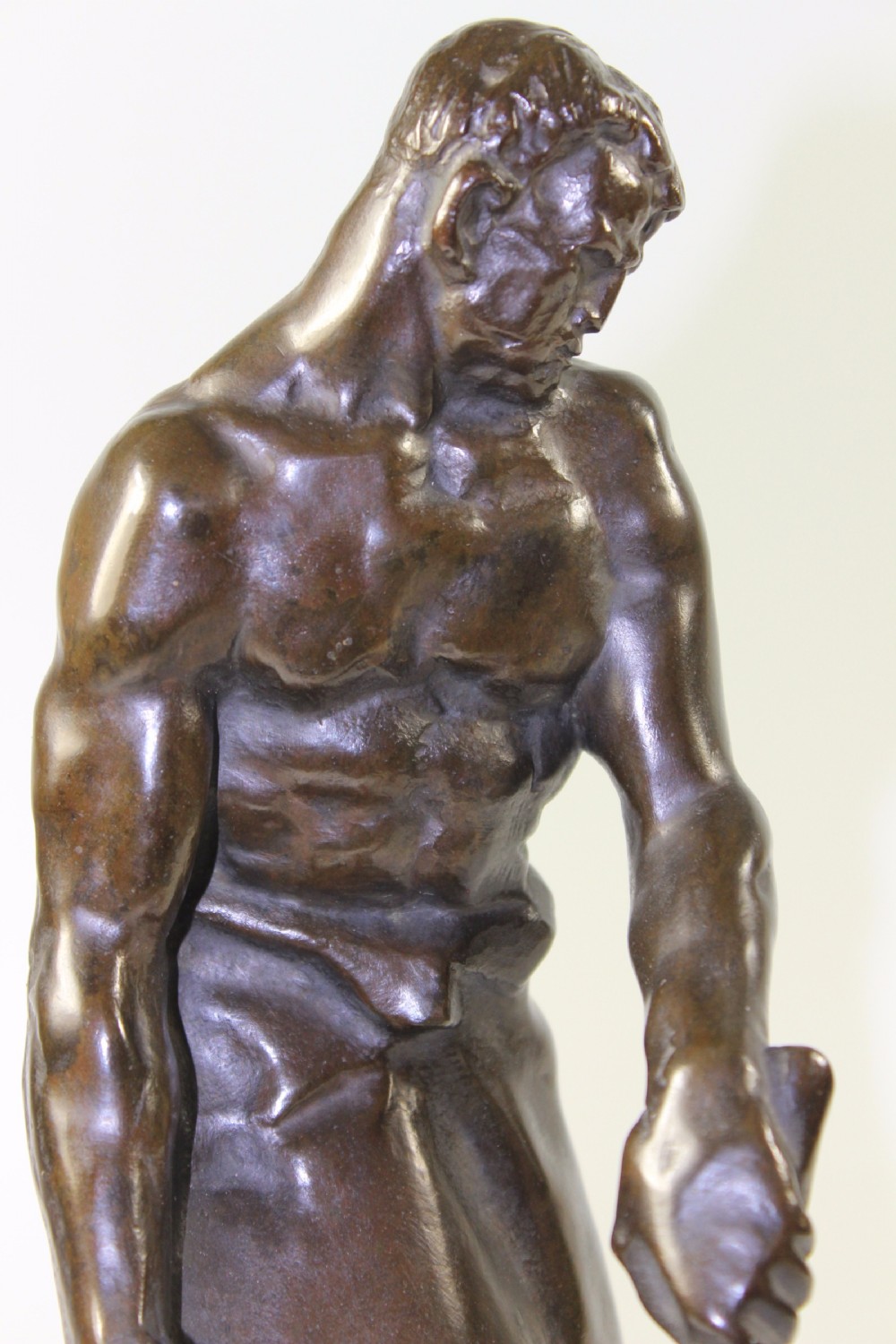 Large German Art Deco Period Bronze Signed Bayer c1930s View VIII