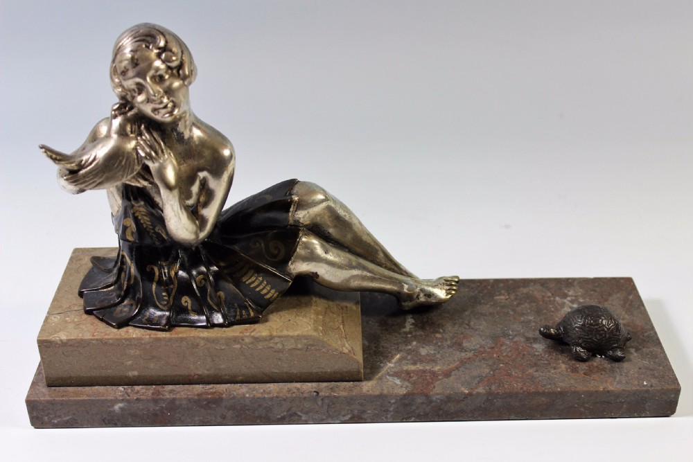 French Art Deco Female Sculpture c.1920-30