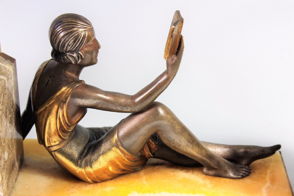 Chiparus, French Art Deco Clock 