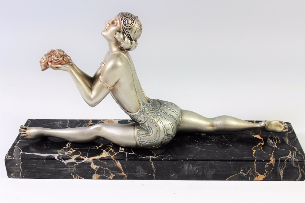 French Art Deco Charleston Dancer c.1920-30 View V