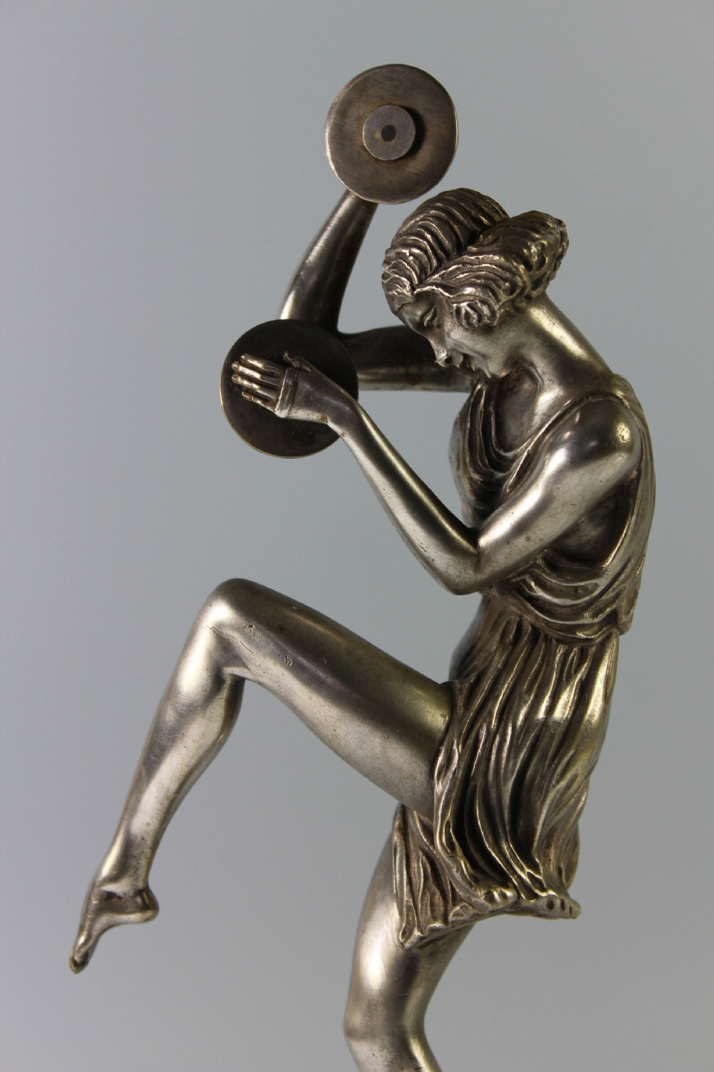 Le Faguays, Art Deco Bronze Cymbal Dancer c.1925 View IX