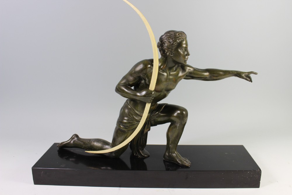 Uriano, French Art Deco Hunter c.1920-30s View V